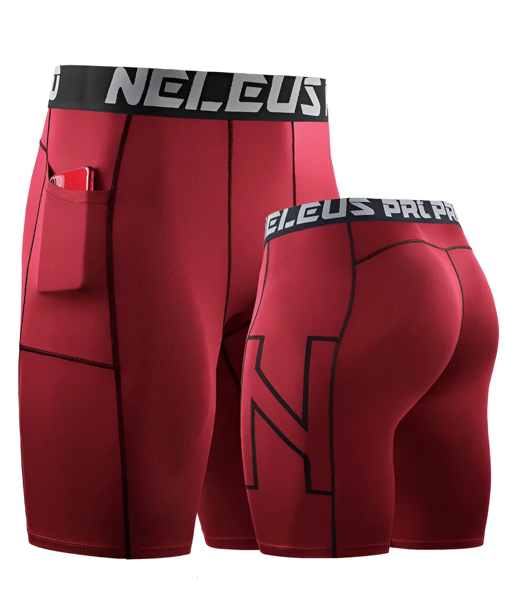 Men's milk silk polyester quick-dry running shorts in multiple colours for summer sports