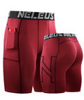 Men's milk silk polyester quick-dry running shorts in multiple colours for summer sports