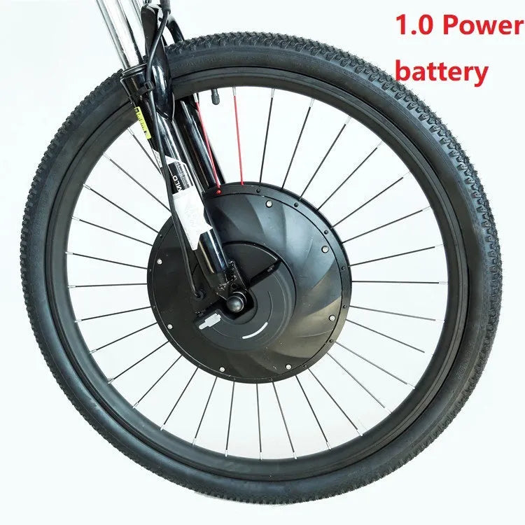 Yunzhilun bicycle electric conversion kit for 26 inch wheels with lithium battery and charger