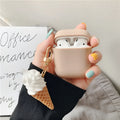 Silicone protector case for Apple AirPods 2 wireless headphones in assorted colours