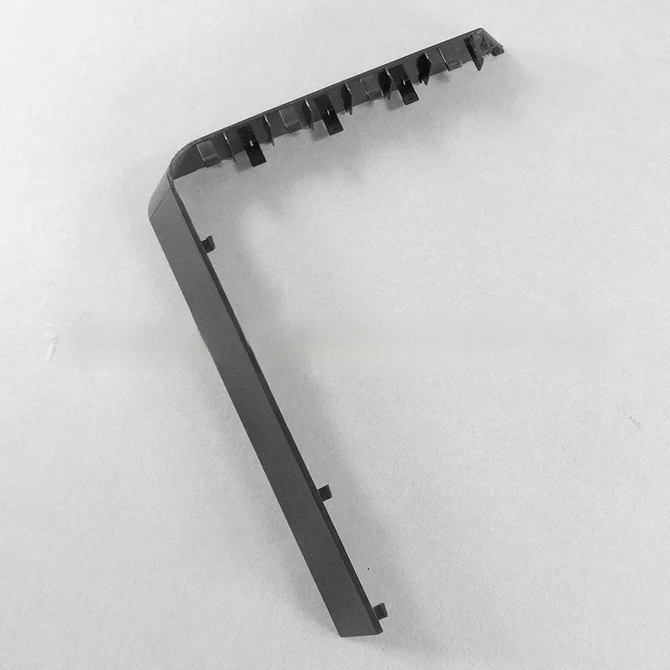 Black and white plastic hard disk baffle cover for PC case installation