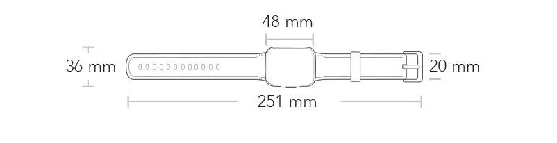 Black waterproof smart bracelet with 1.4-inch screen showing heart rate monitoring display