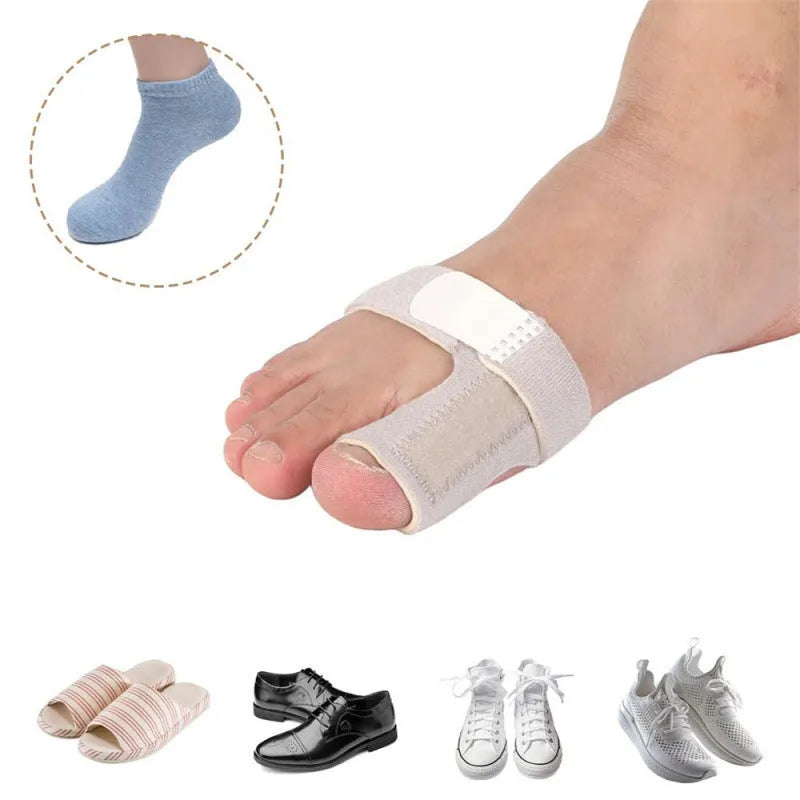 Toe fracture protective sleeve with steel bar in black fabric