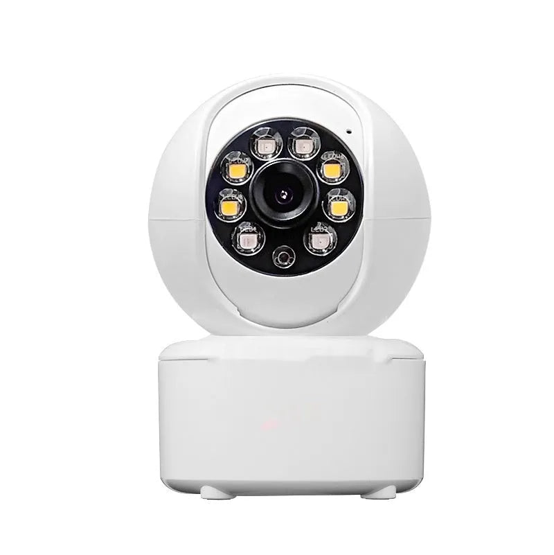 1080p HD indoor security camera with ceiling mount bracket and panorama viewing capability