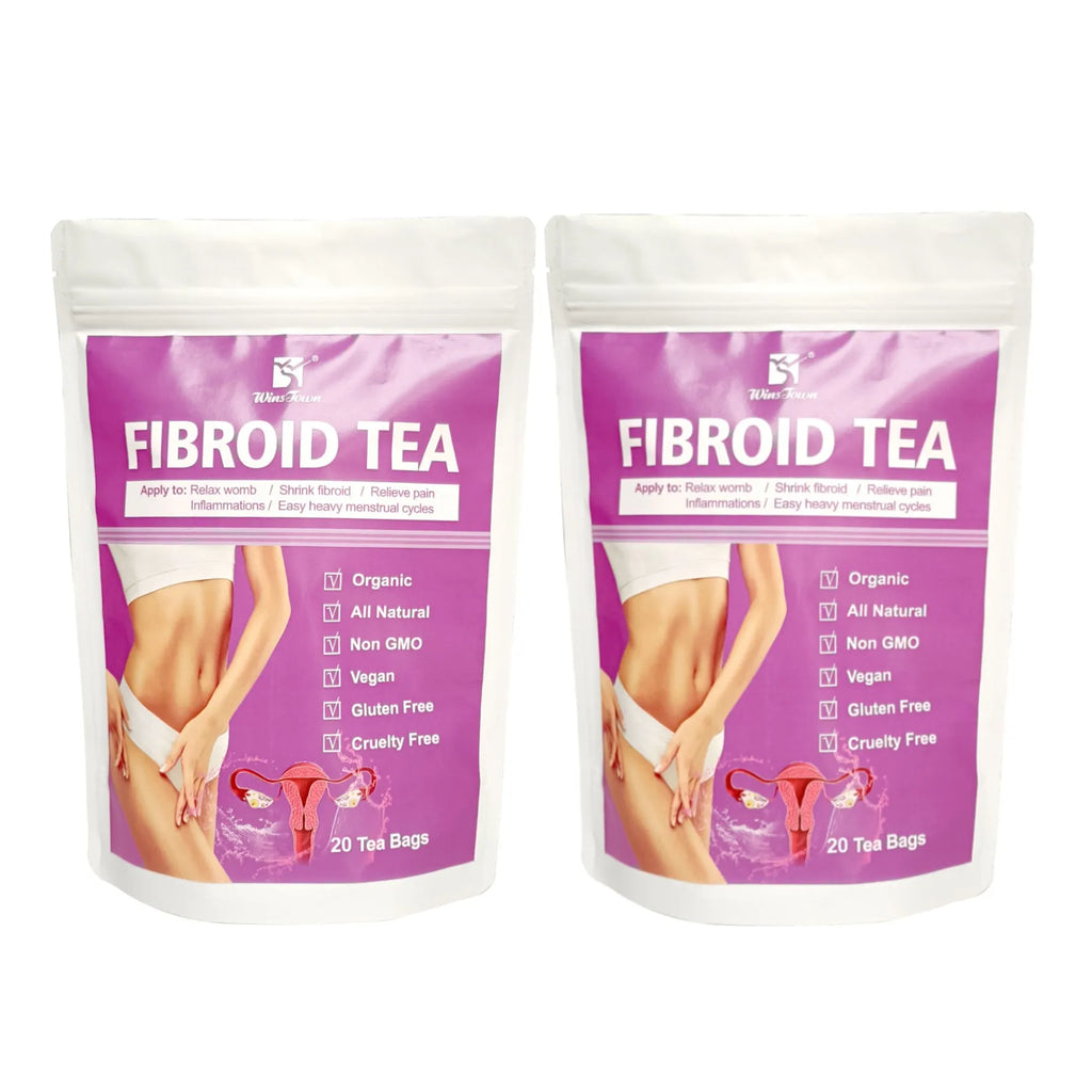Pack of C83 Winstown Fibroid Herbal Tea bags for cold extract brewing.