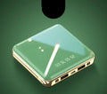 20000mAh mini power bank with multiple USB ports in cylindrical aluminium shell design