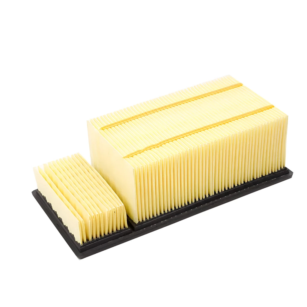 Dodge Ram pickup air filter cartridge showing 12mm thread connection and 10mm sealing ring