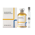 50ml facial essence ampoule tube with collagen, salmon extract, and glass bottle