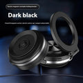 C1 Vacuum Adsorption Car Phone Holder with magnetic turntable foldable bracket, zinc alloy plastic, Mysterious Black