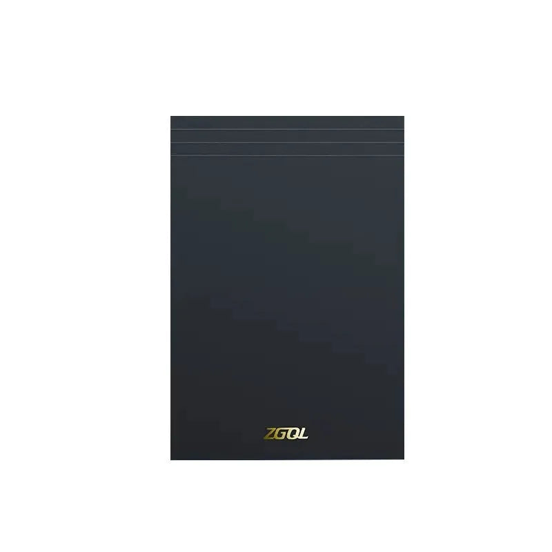 A5 and B5 tearable writing pads showing blank, grid, and horizontal line page styles.