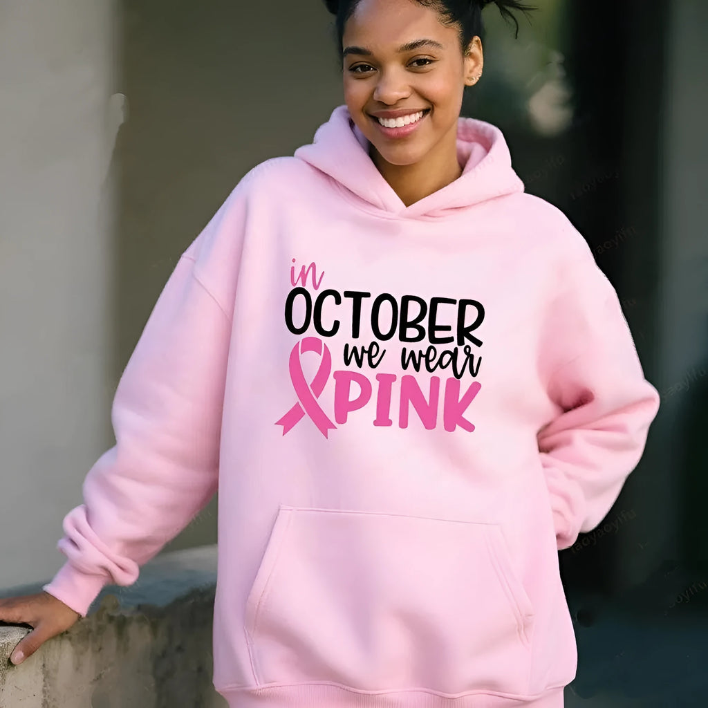 Retro graphic pullover sweatshirt with side pockets in street fashion style