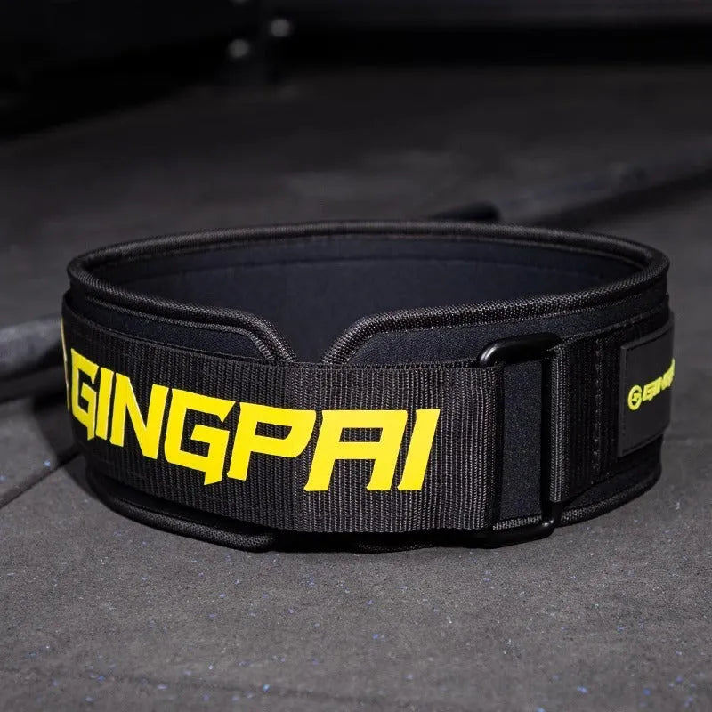 Abdominal exercising band and waist protection belt for weightlifting in various colours and sizes