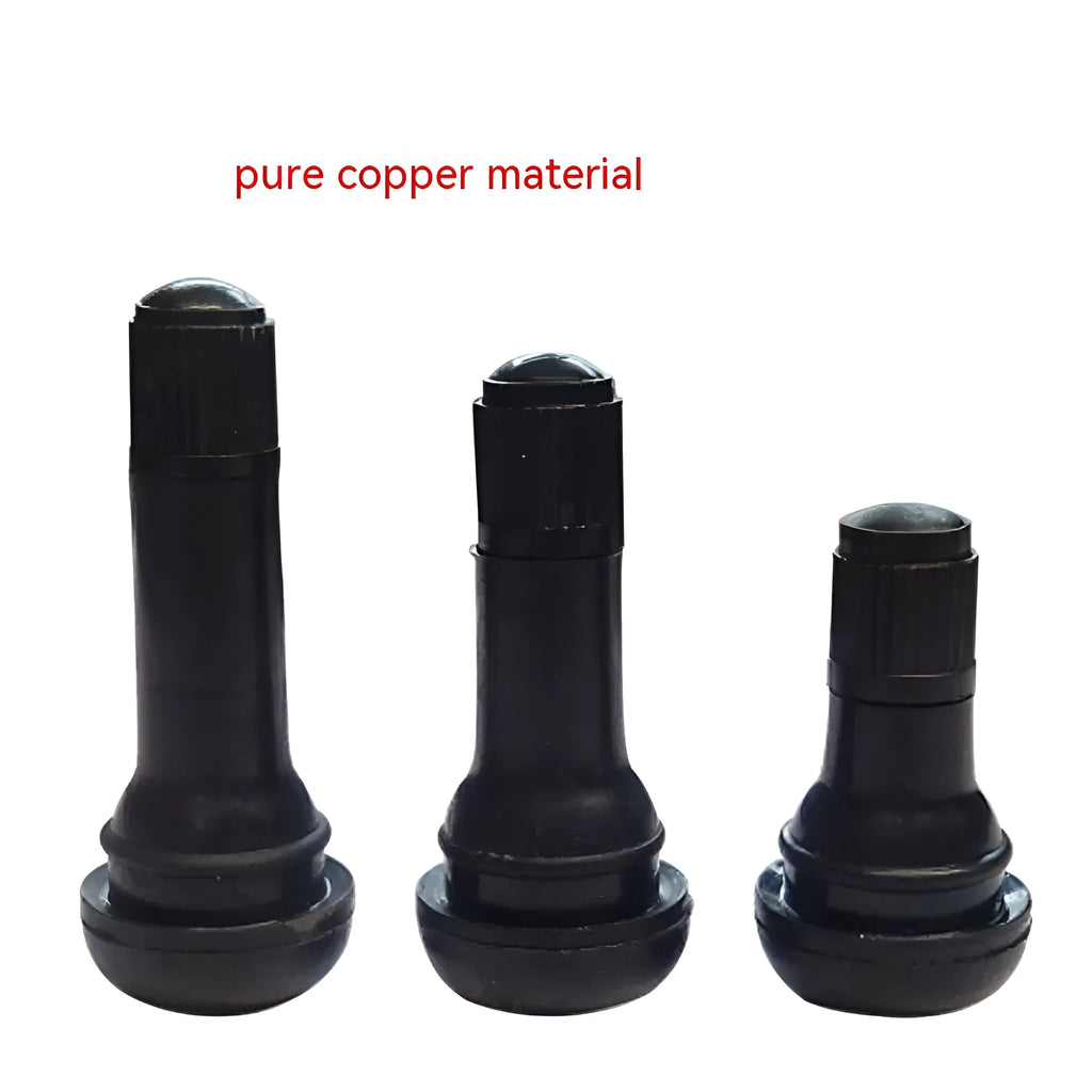 Black copper tyre valve nozzles for car TR412 TR413 TR414 vacuum tyres