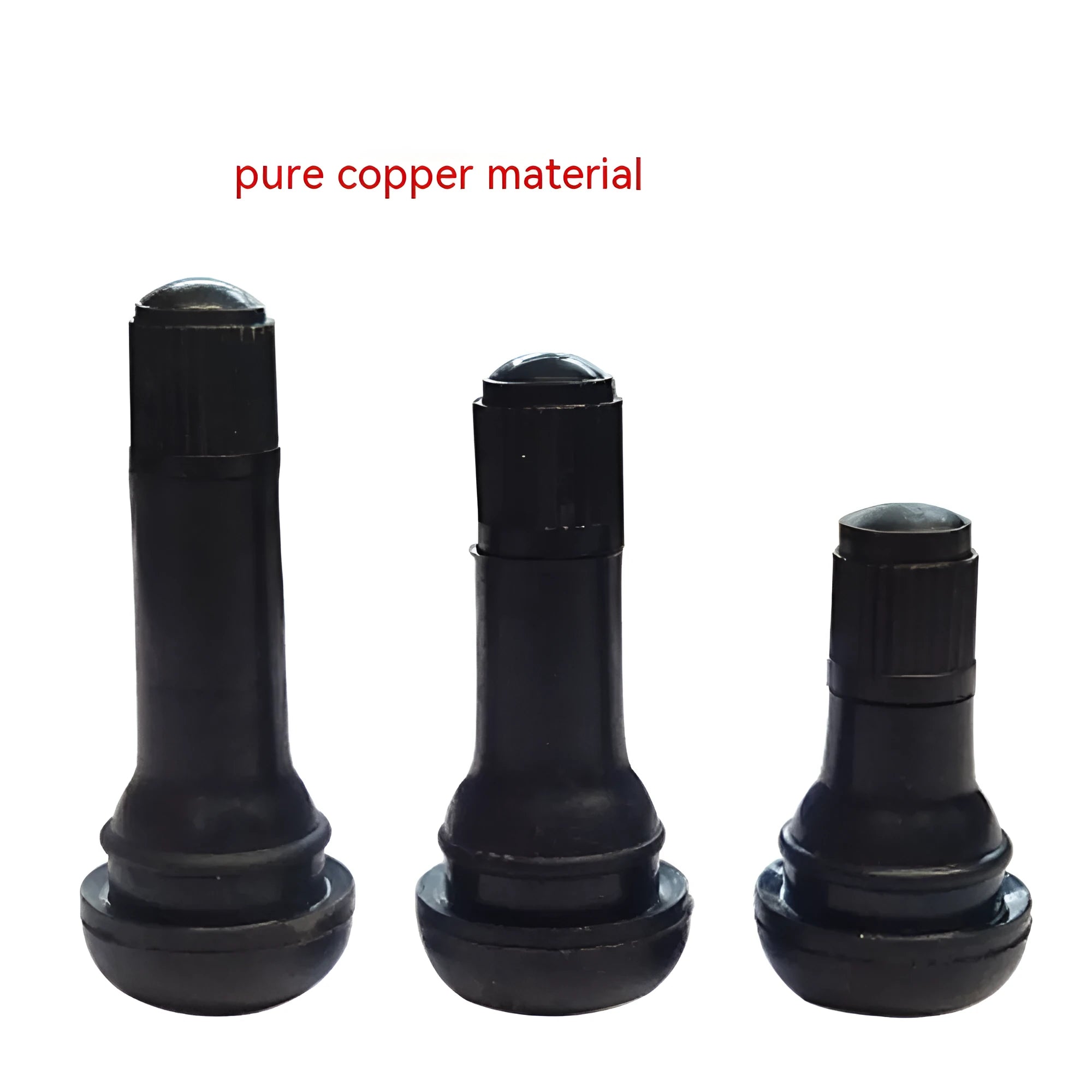 Black copper tyre valve nozzles for car TR412 TR413 TR414 vacuum tyres