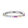 S925 sterling silver zircon ring with round stone, adjustable opening, silver colour, women