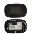 Black MIFI8000 portable 4G wireless router with compact design for mobile internet.