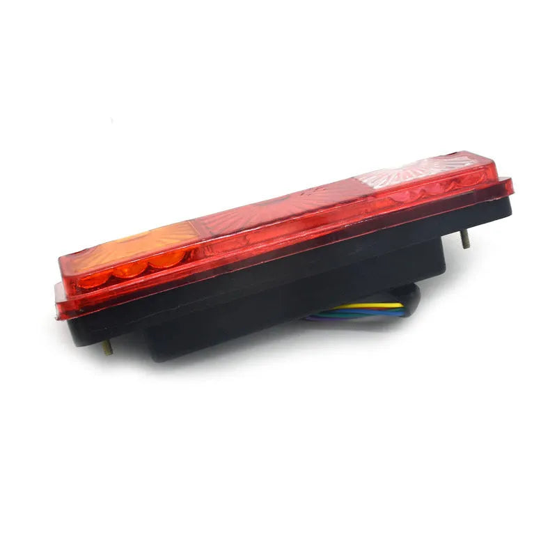 Black shell electric tricycle taillight replacement light, 200mm by 70mm size