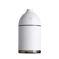 White 300ml ultrasonic aromatherapy diffuser with LED light and USB connection