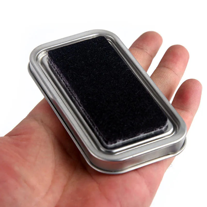Rectangle oily ink pad for DIY rubber stamps in five colour options.