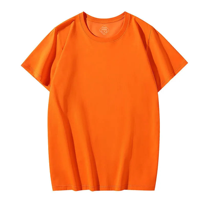 Solona Ice Silk cotton blend short sleeve t-shirt in loose fit, available in multiple colours for summer
