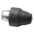 Black metal quick change chuck connector for Bosch SDS drills