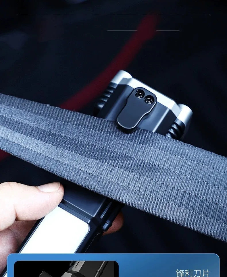 Silver portable LED flashlight with integrated USB power bank charging port.