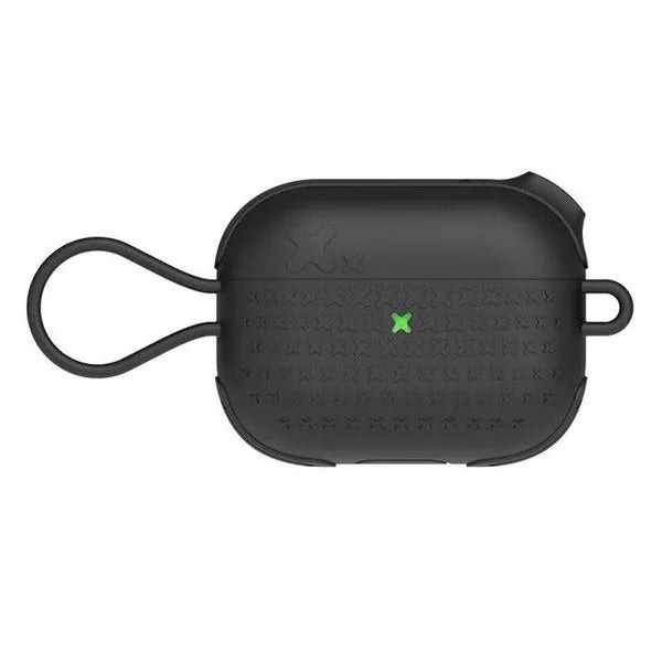 Silicone cover for Apple Airpods Pro charging case in Black, Green, and White