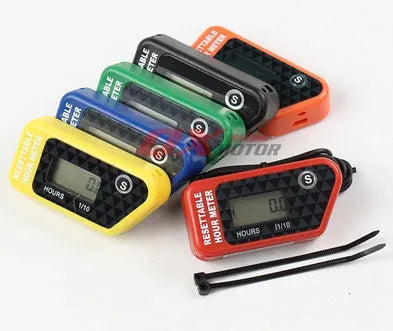 YSDS waterproof black LCD maintenance reminder timer for vehicles and equipment