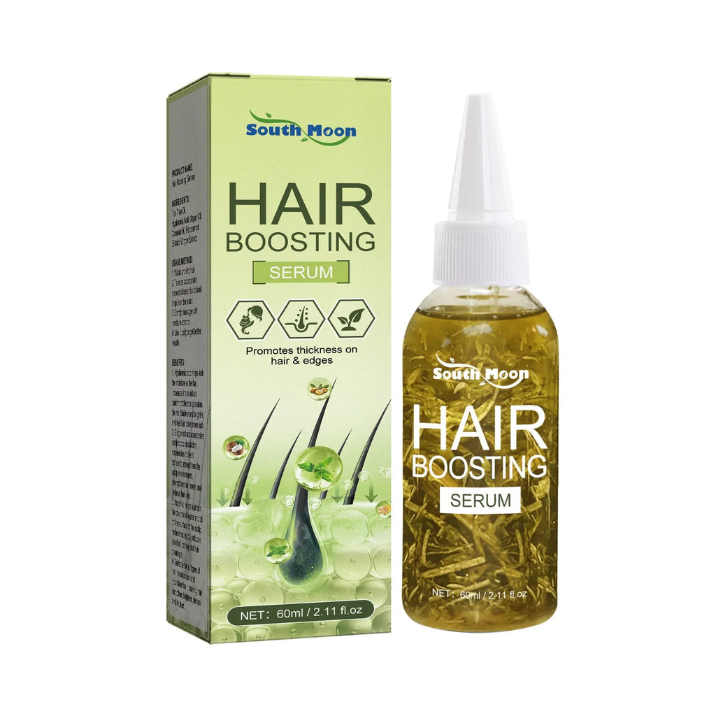 60ml bottle of anti-fall repair hair care essential oil for dry and manic hair.