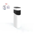 Black or green desktop instant hot water dispenser with temperature control and compact tank.