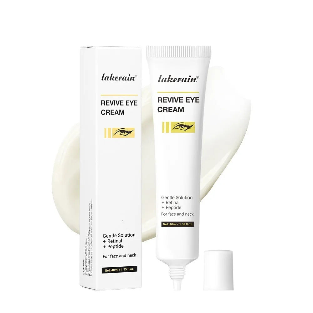 40ml bottle of retinol eye cream for dark circles and fine lines on universal skin types