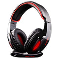 Black SADES SA 902 Hero Alliance wired gaming headset with USB plug and illuminated ear cups