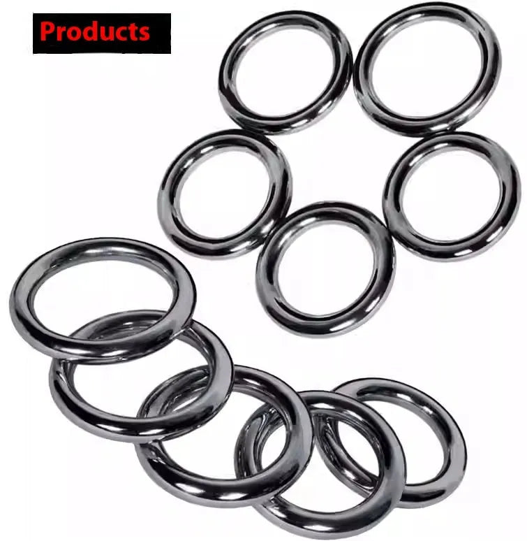 Wing Chun iron arm skill carbon steel training ring in three sizes for martial arts practice