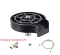 Black stainless steel glass washer cup washer with copper head and ABS base for high pressure cleaning systems