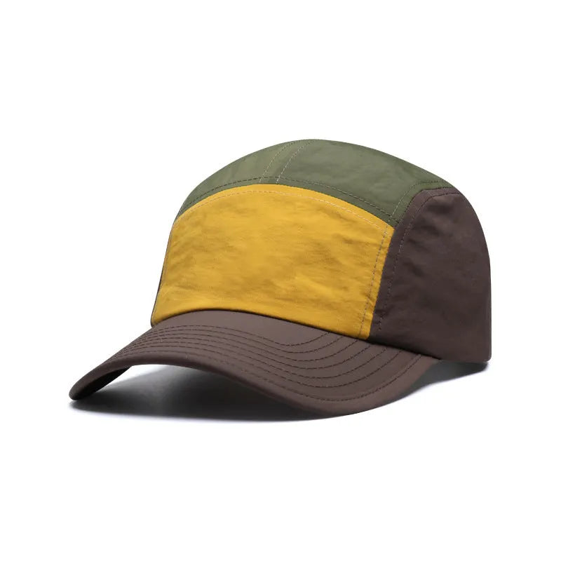 Men's quick-drying baseball cap with curved brim in four colour options