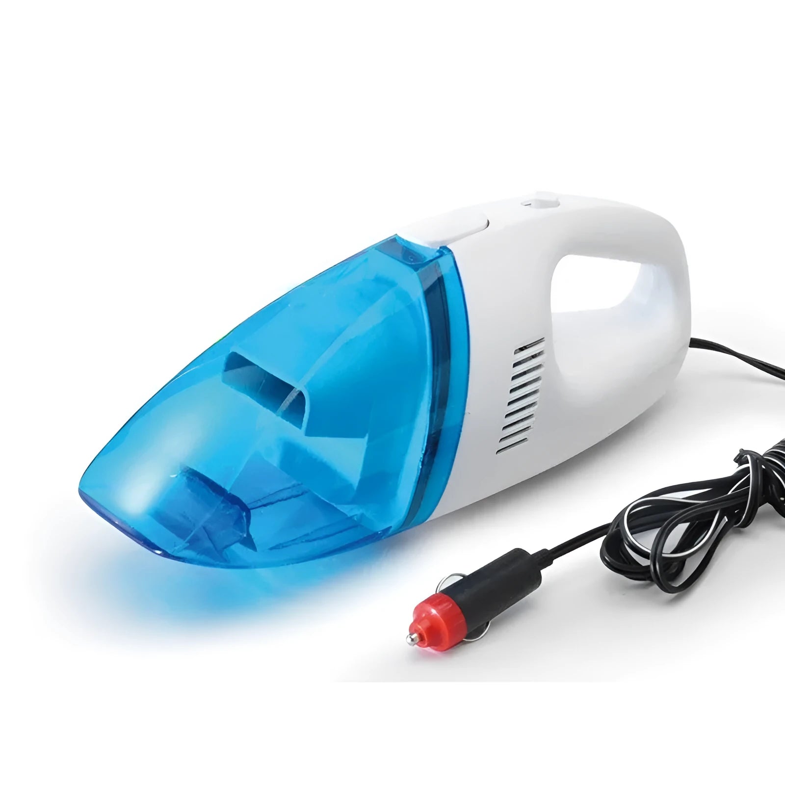 Car mini vacuum cleaner with plastic body, 700W motor, and 2.5-metre cable for automobile interior use