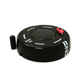 Solar-powered round car aromatherapy decoration in black, red or white colours