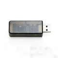 Silicon Labs EFR32MG21 Zigbee USB dongle with plastic shell for Home Assistant.