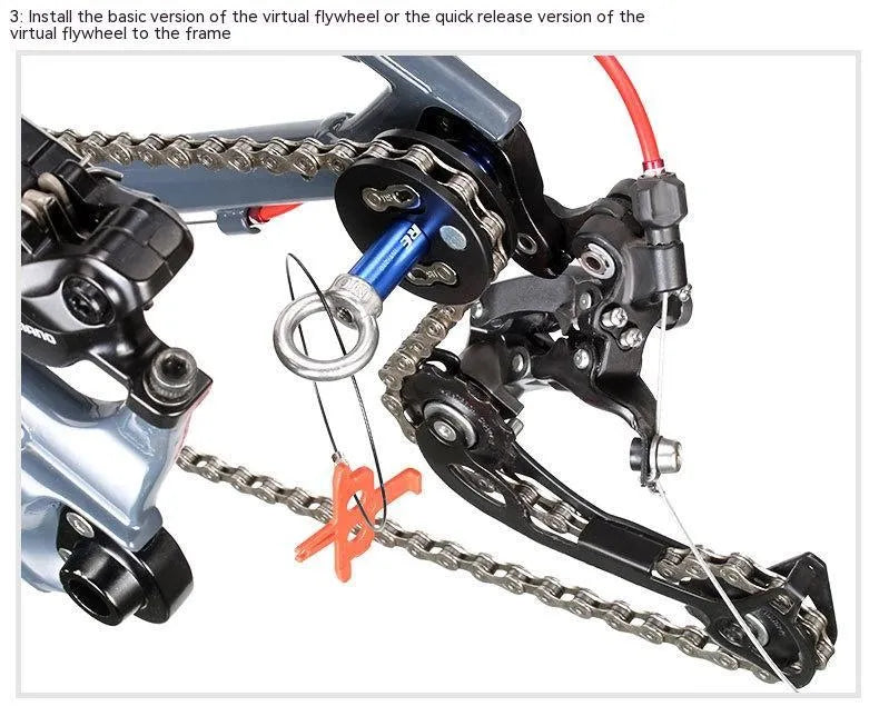 Aluminium bicycle chain holder tool for maintenance and washing procedures