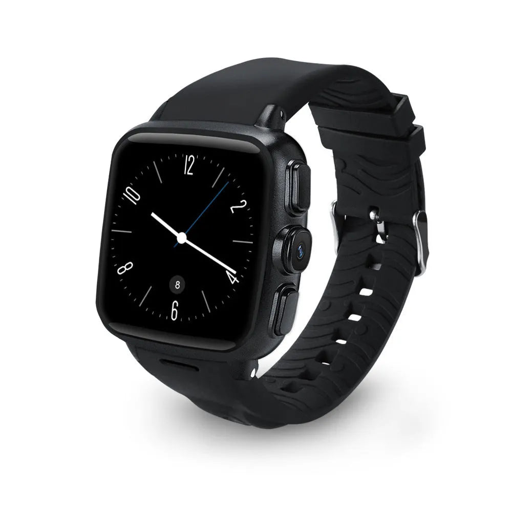 Z01smart watch with 1.54-inch HD touchscreen, black or white colour options, and USB 2.0 connectivity