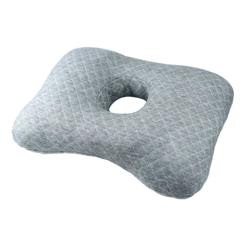 Beauty salon single hole ear pillow with polyester fibre filling in new Chinese style, 39cm by 28cm dimensions