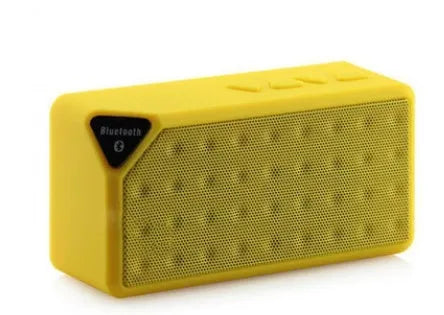 Cannon X3 Wireless Bluetooth portable speaker in mini block design with card magic cube subwoofer