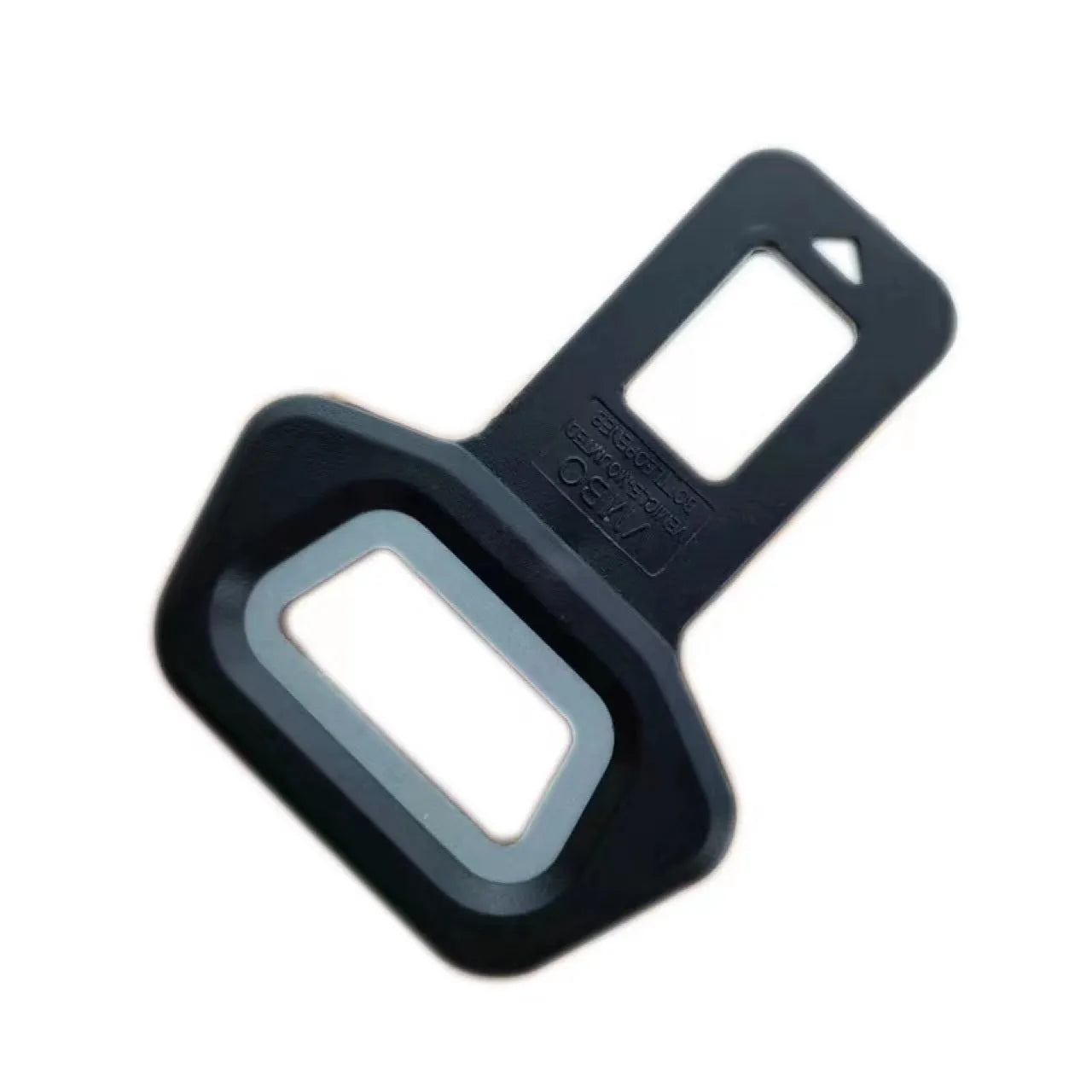 Aluminium alloy bottle opener keychain with 2.1cm pick head tool and lock tongue buckle in frosted carbon fibre finish