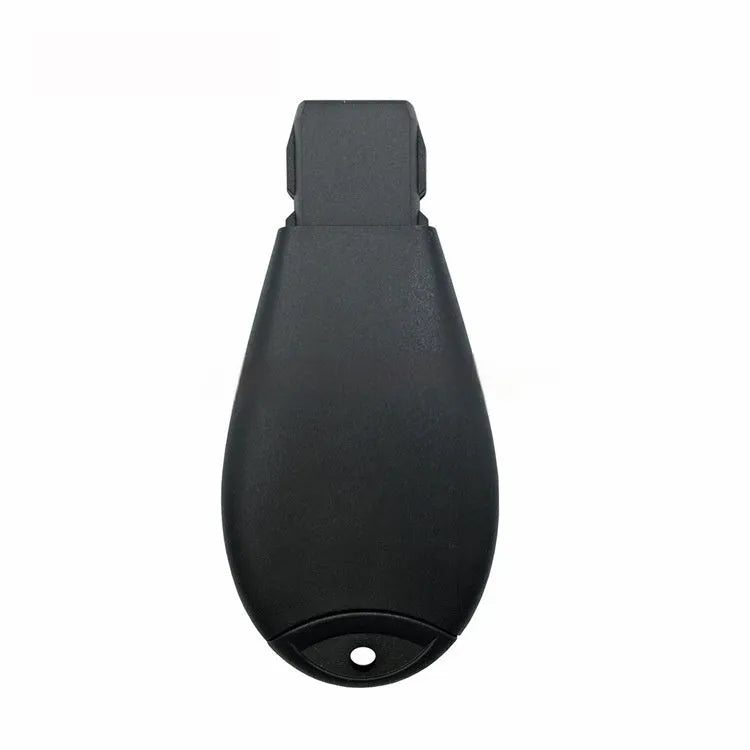 Dodge Chrysler remote car key fob replacement plastic shell case, ABS brass material, 85mm by 42mm by 15mm.