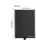 Business Intelligence Notebook with PVC cover, 30 sheets, 181 x 255 mm, A5 and B5 styles