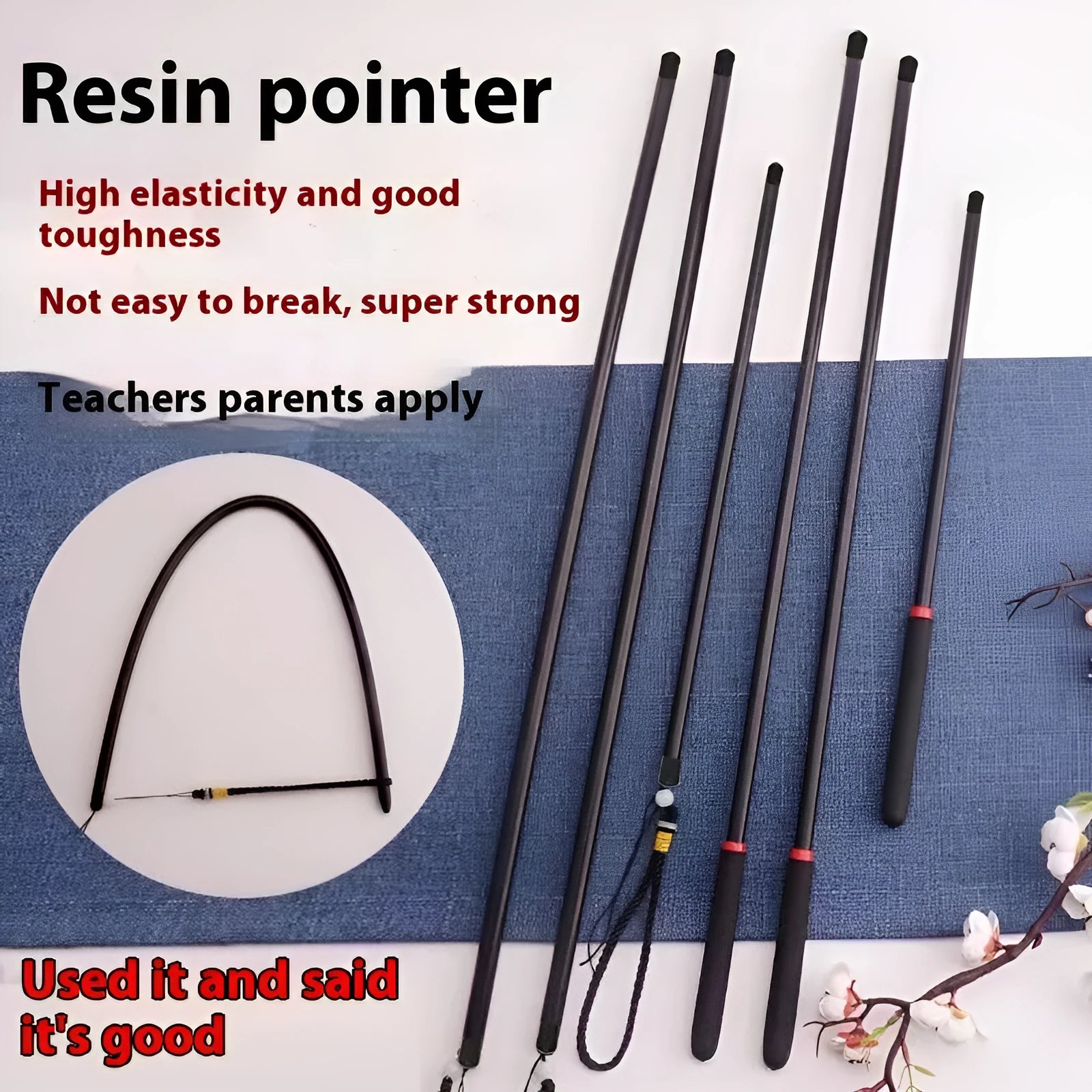 Resin measuring tape pointer tool for accurate fabric marking in sewing and craft projects