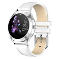 Women's sports smartwatch with heart rate monitoring in black, rose gold, silver or white colours