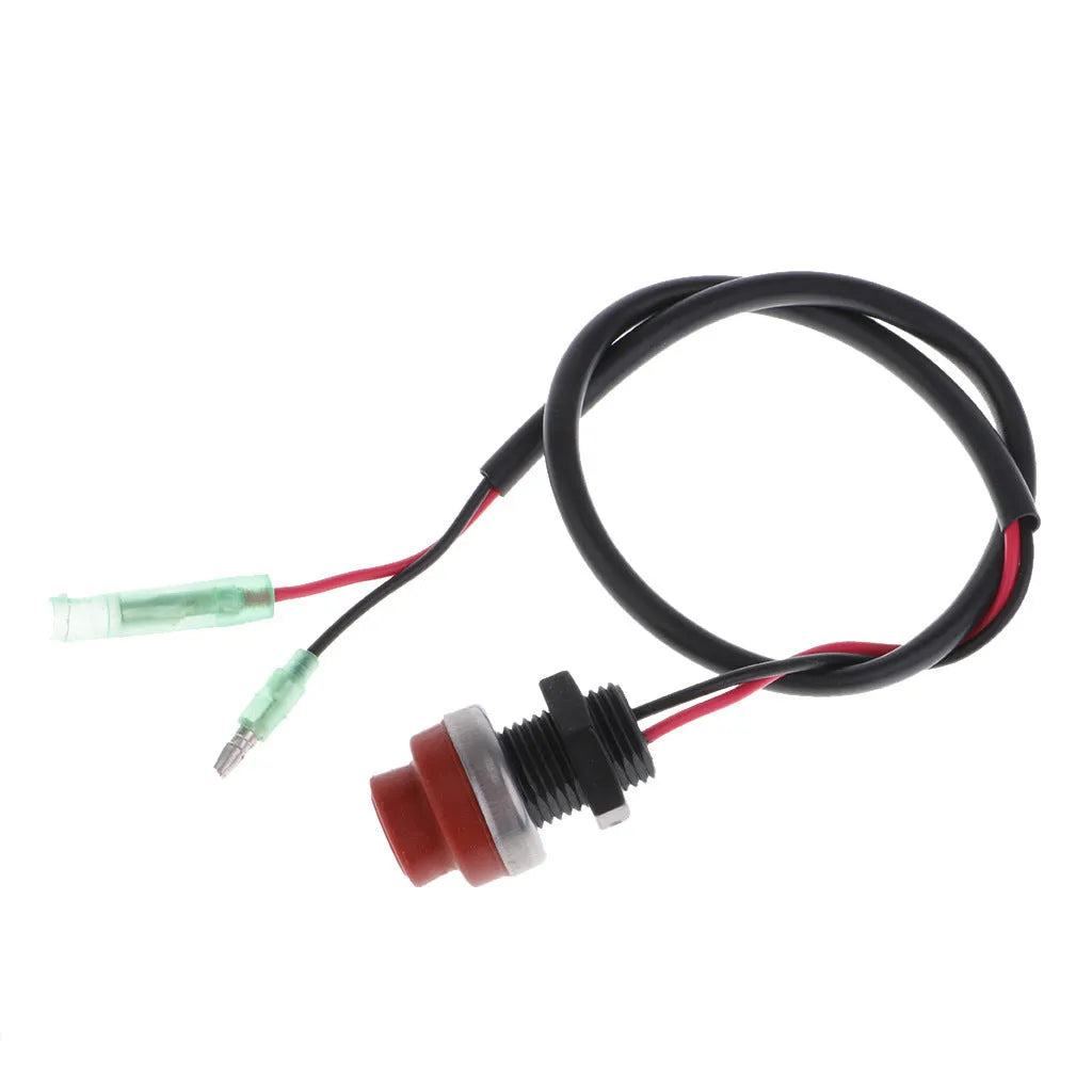 YAMAHA outboard motor emergency stop switch with rope lanyard for boat engine safety