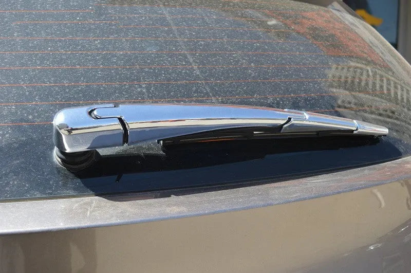 Silvery ABS plastic rear wiper cover trim for Hyundai 2010 vehicles, set of four replacement trims