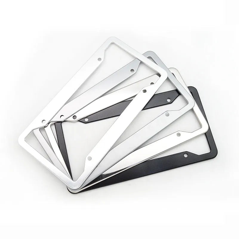 Aluminium alloy stainless steel license plate frame in 200x150mm size
